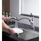Anzzi Di Piazza Single-Handle Pull-Out Kitchen Faucet, Brushed Nickel KF-AZ205BN - alternate 4